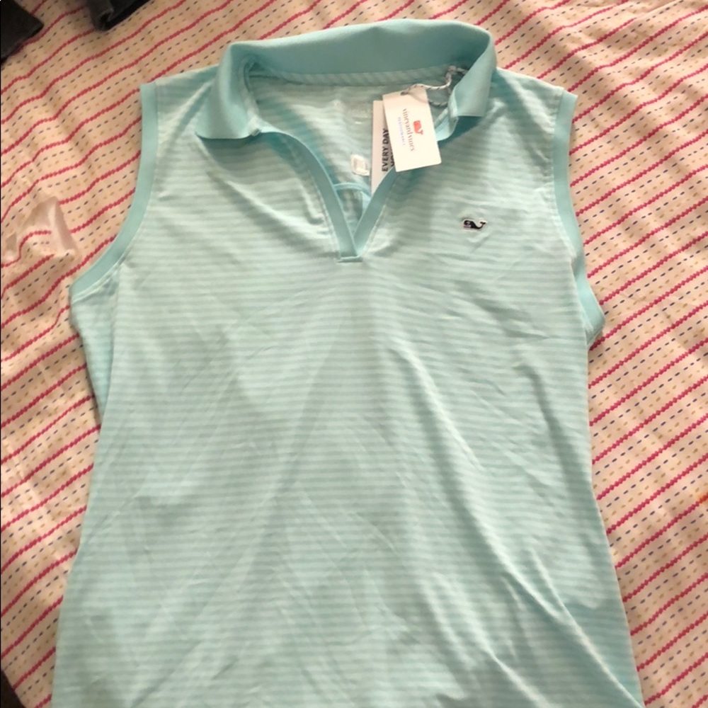 Vineyard vines performance sleeveless polo